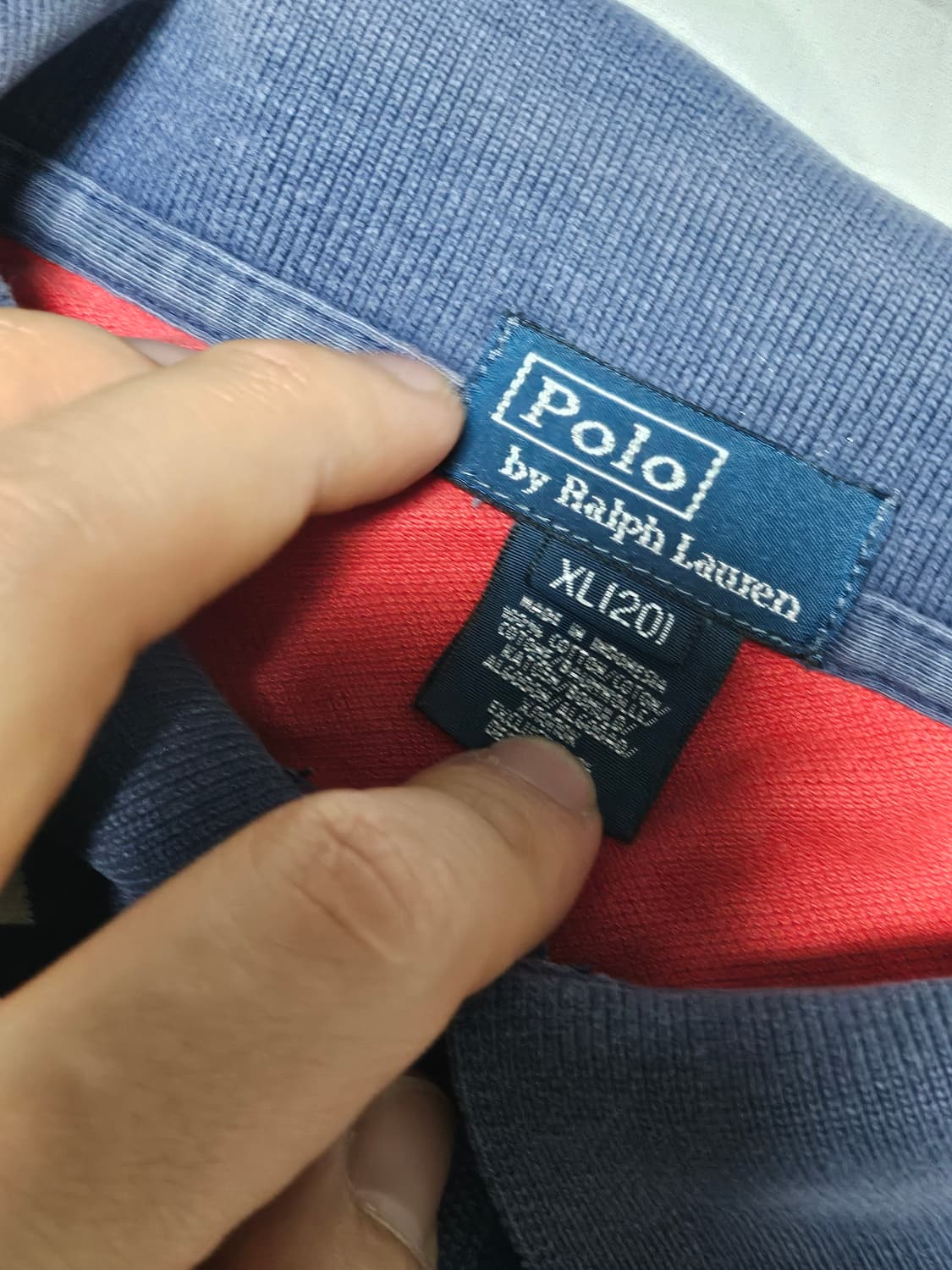 폴로랄프로렌 빅포니 치프키프 카라티 카라티셔츠 M 상품이미지4