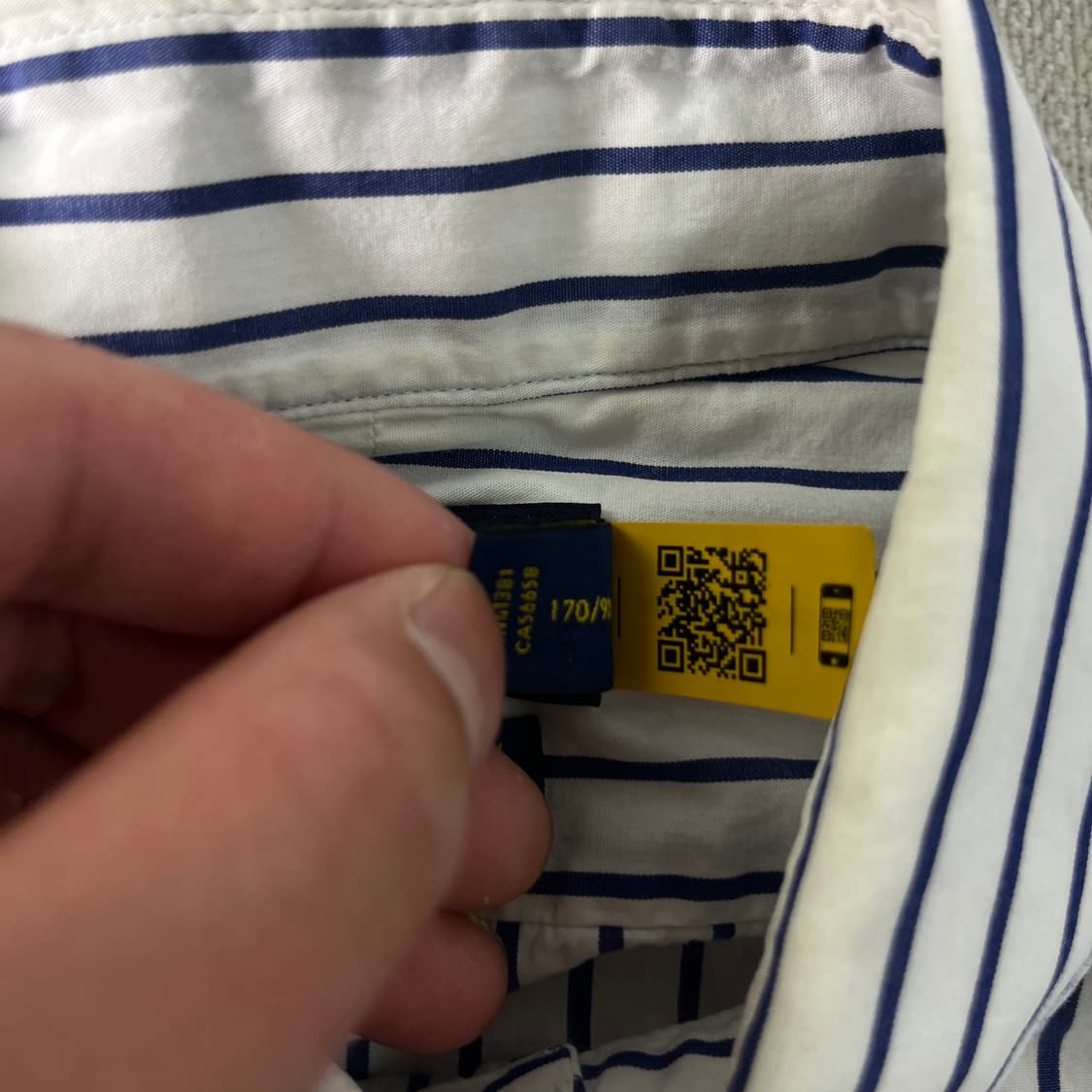 95 폴로랄프로렌 신형라벨 스트라이프 셔츠 상품이미지4