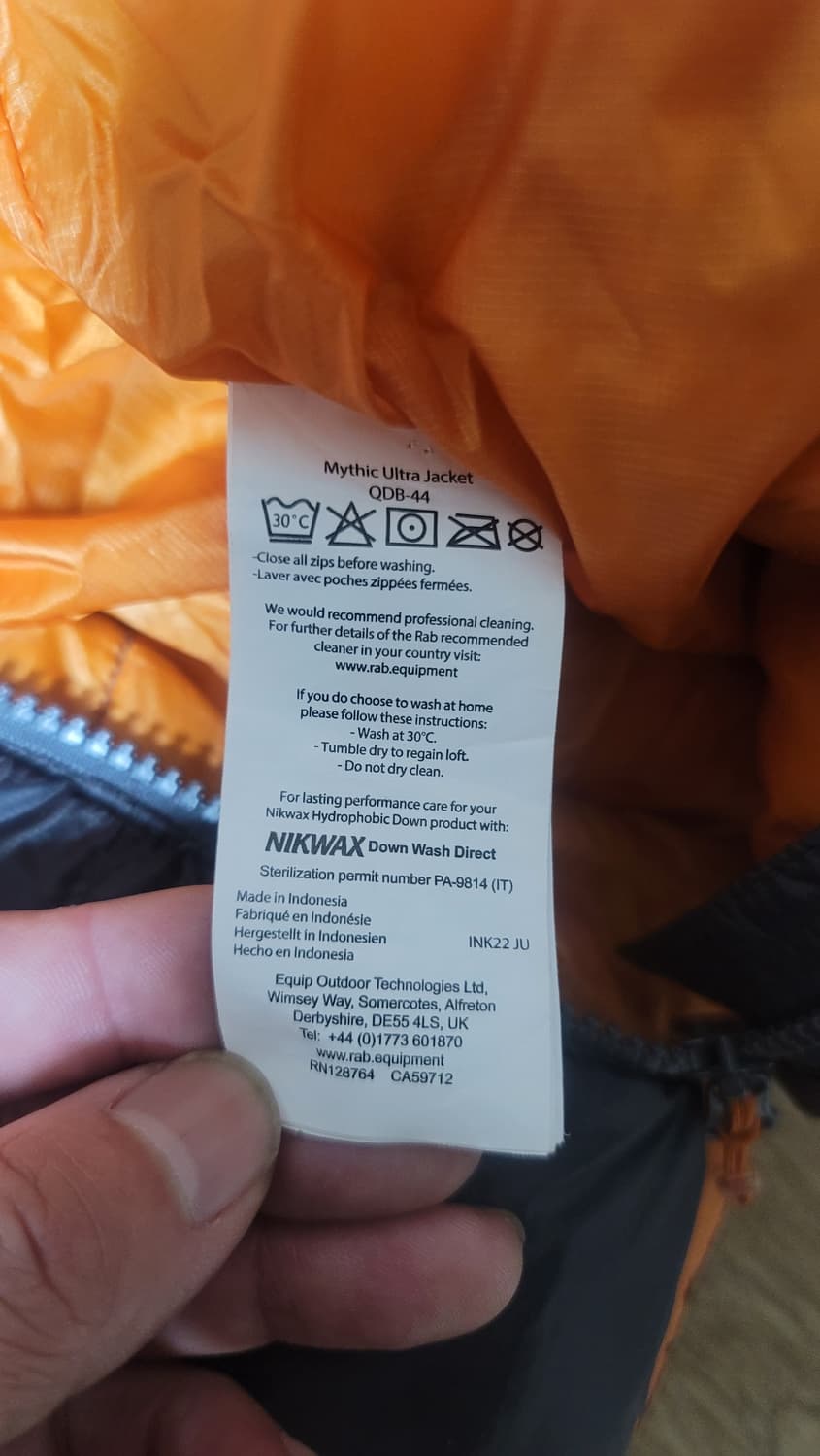 Rab 미틱울트라  상품이미지3