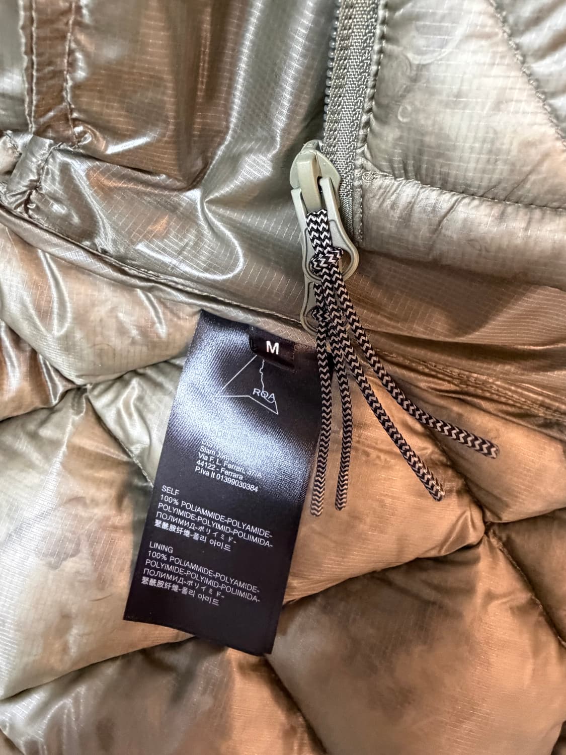 로아 누나 800 필파워 패딩 세이지 그린 상품이미지6