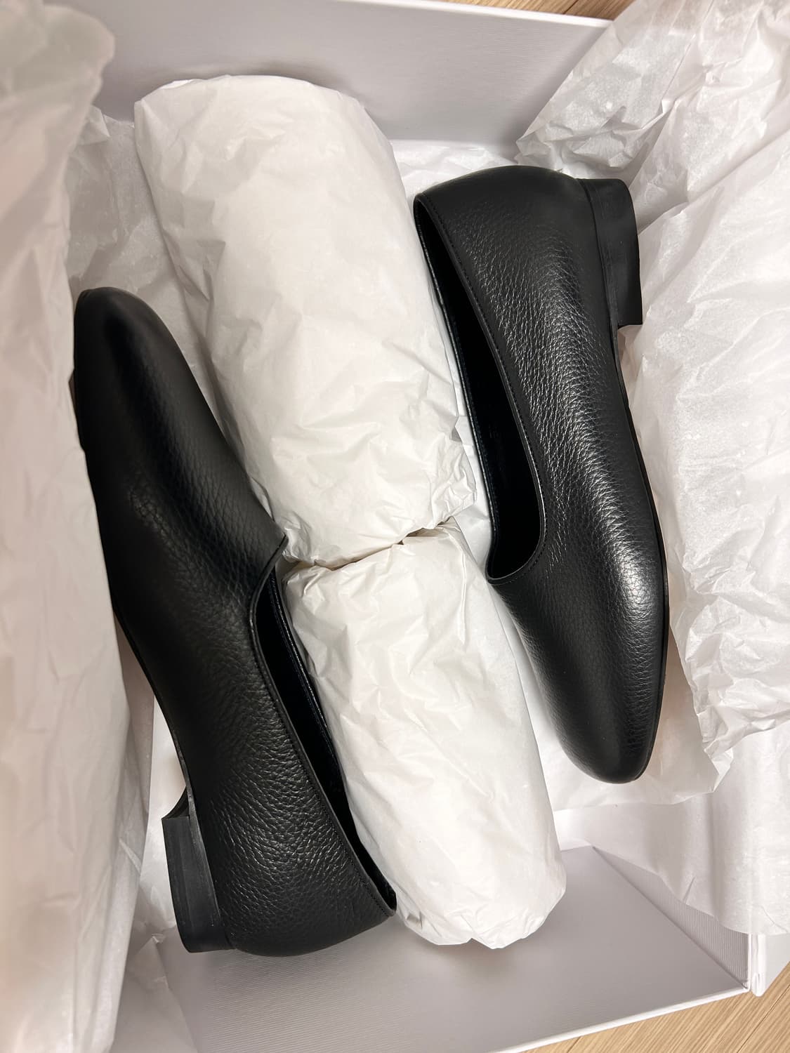 새) 에토스 레더 플랫슈즈 255 상품이미지5