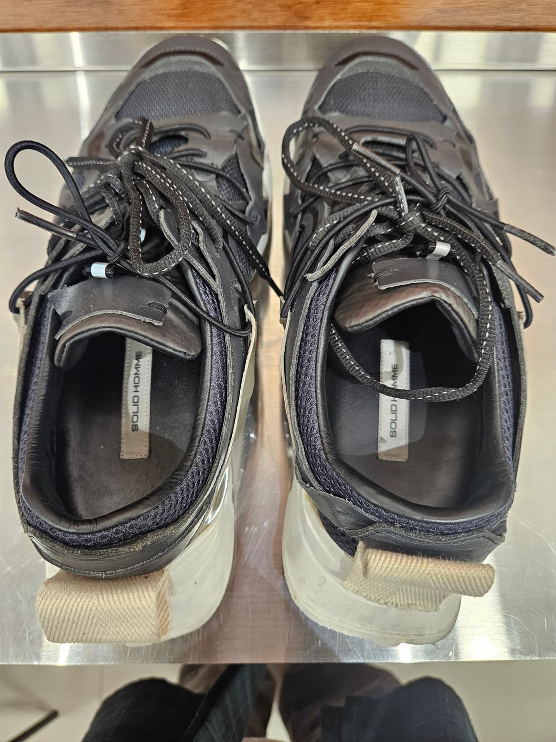 솔리드옴므 레이어 스니커즈 상품이미지4