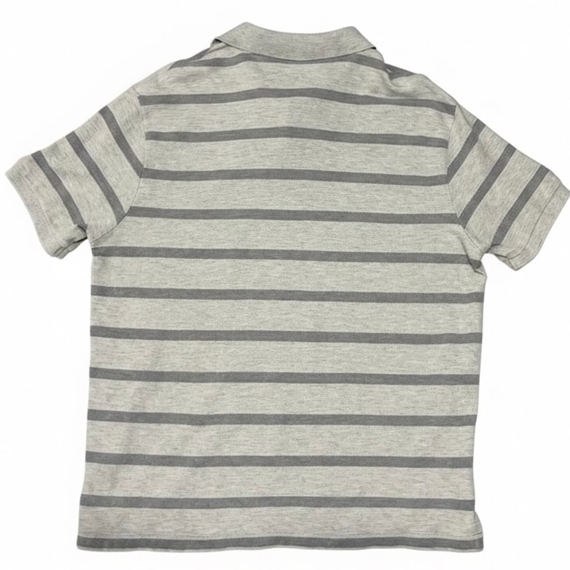 [L] Polo Ralph Lauren 스트라이프 피케 셔츠 그레이 상품이미지4