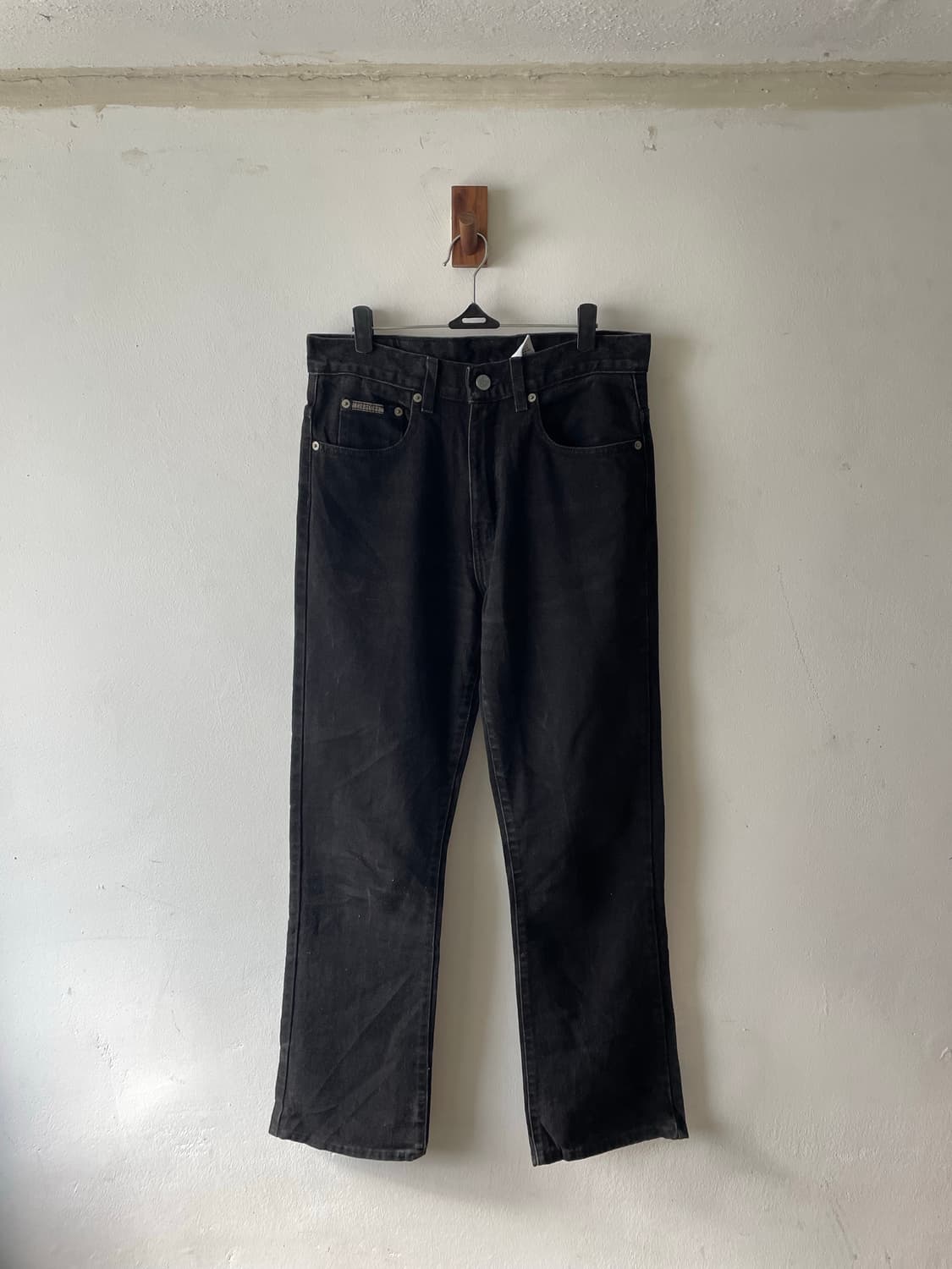 90-00's Vintage Calvin Klein Black Jeans 상품이미지2