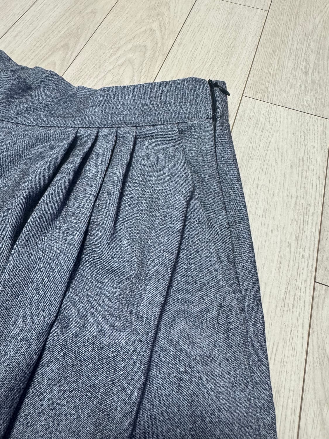 핀턱 와이드 슬랙스 팬츠 상품이미지4