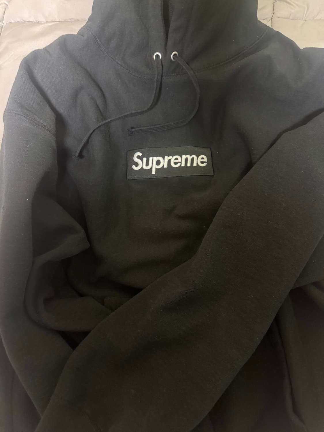 슈프림 박스로고 후드 블랙 24fw 상품이미지2