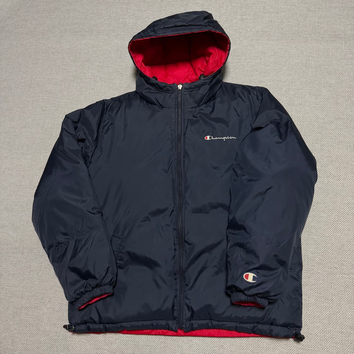 챔피온 리버시블 다운 패딩 자켓 상품이미지1