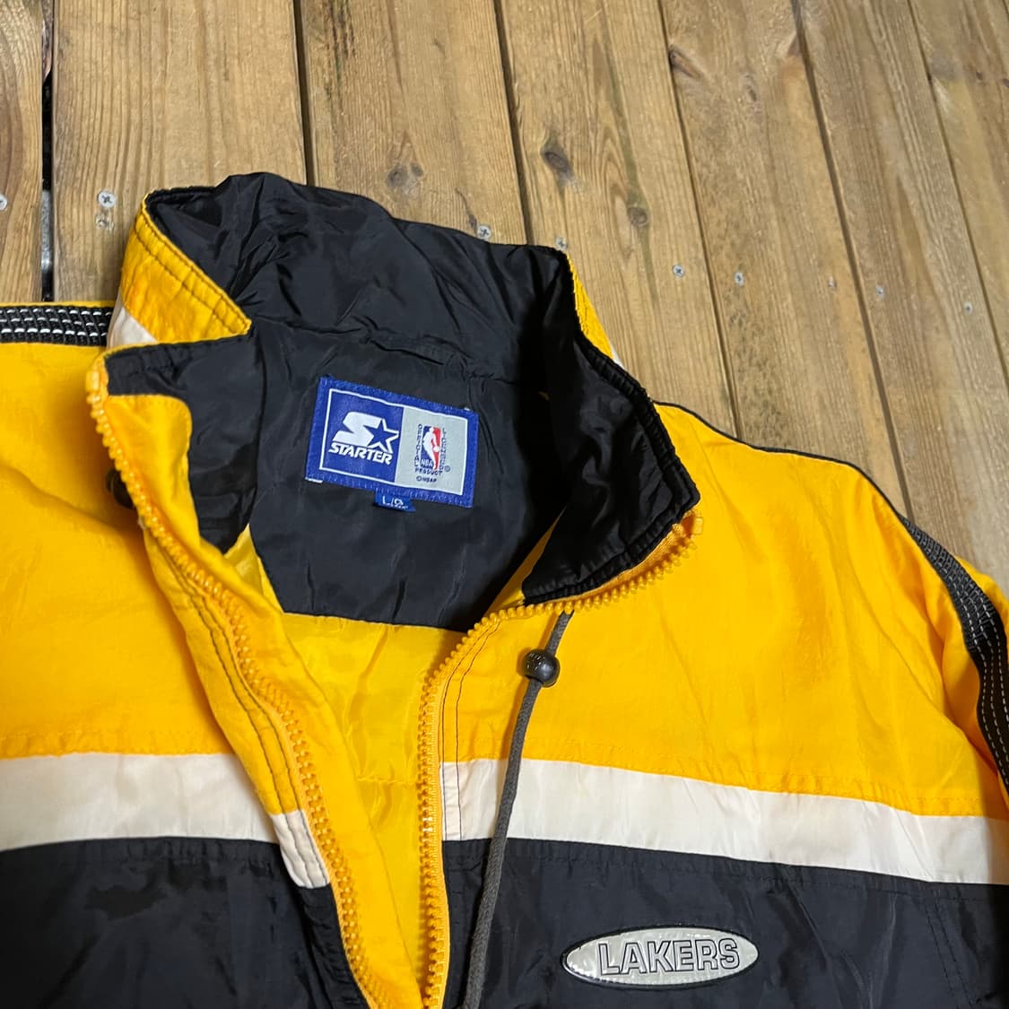빈티지 스타터 레이커스 올드스쿨 잠바 상품이미지4