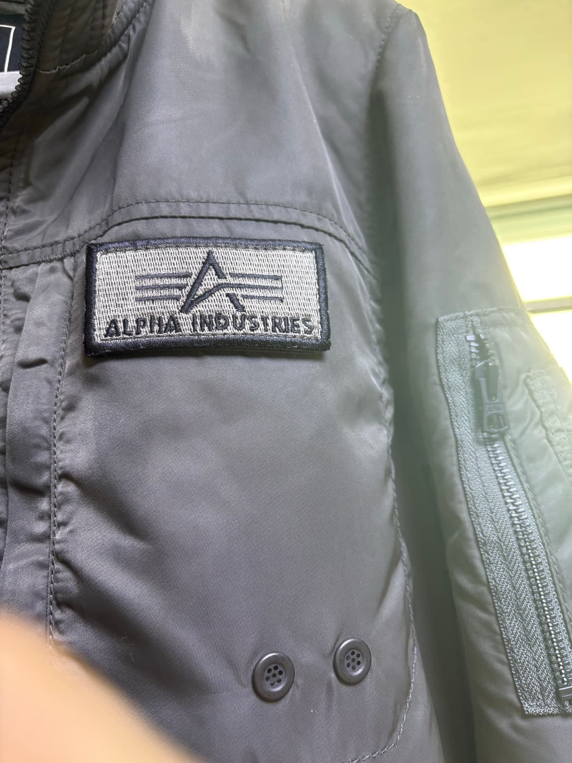 알파인더스트리 재팬 봄버자켓 상품이미지3