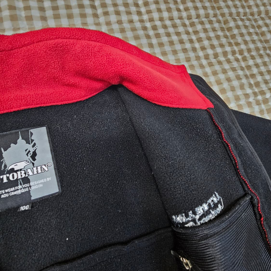 아우토반 오버핏 플리츠 집업자켓 남자100~105 상품이미지6