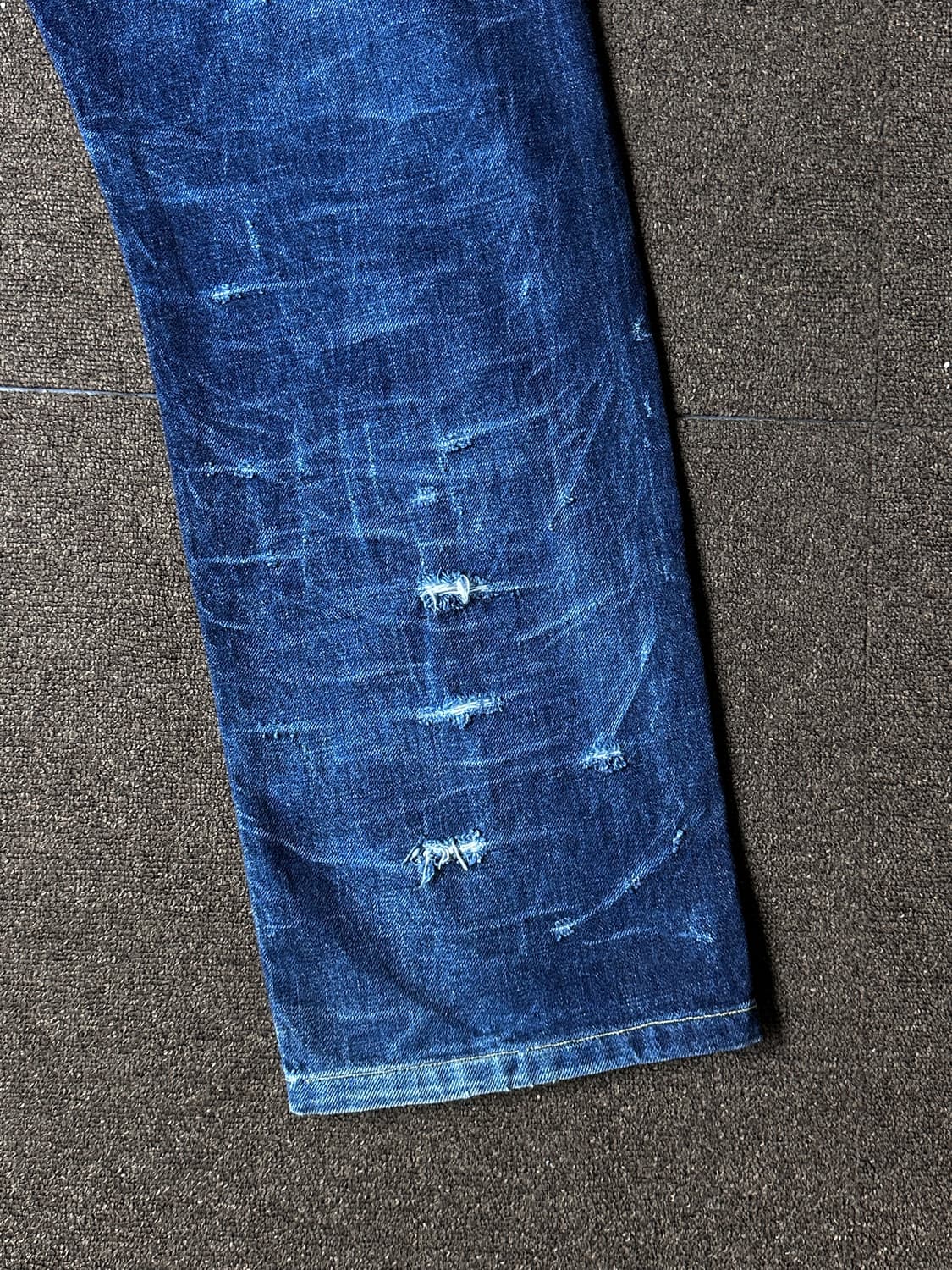 90’s Levi’s 702 대미지 디스트레스 와이드 진 상품이미지10