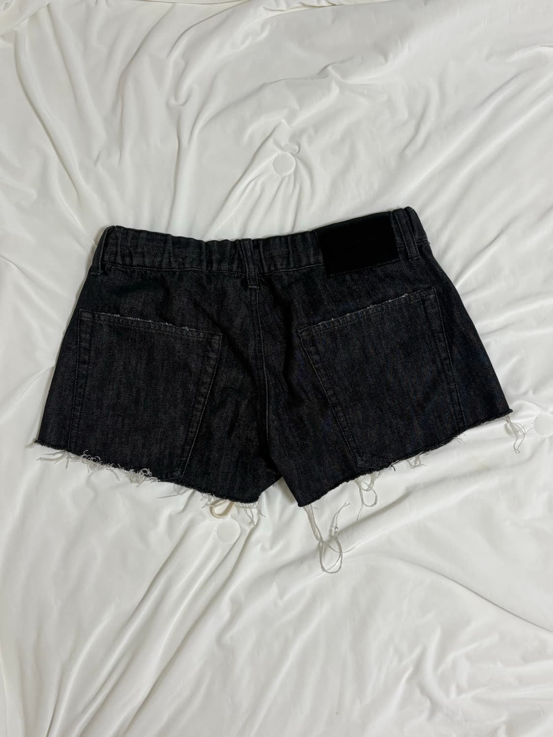 theredthread S garter denim shorts 상품이미지5