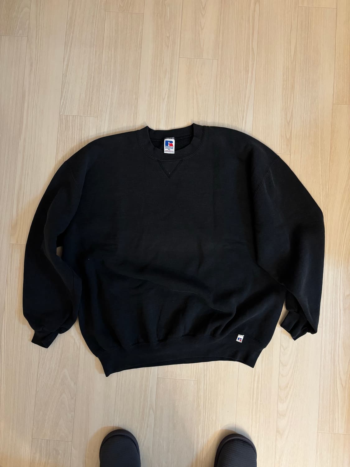 russell 블랙 스웻셔츠 usa 상품이미지1