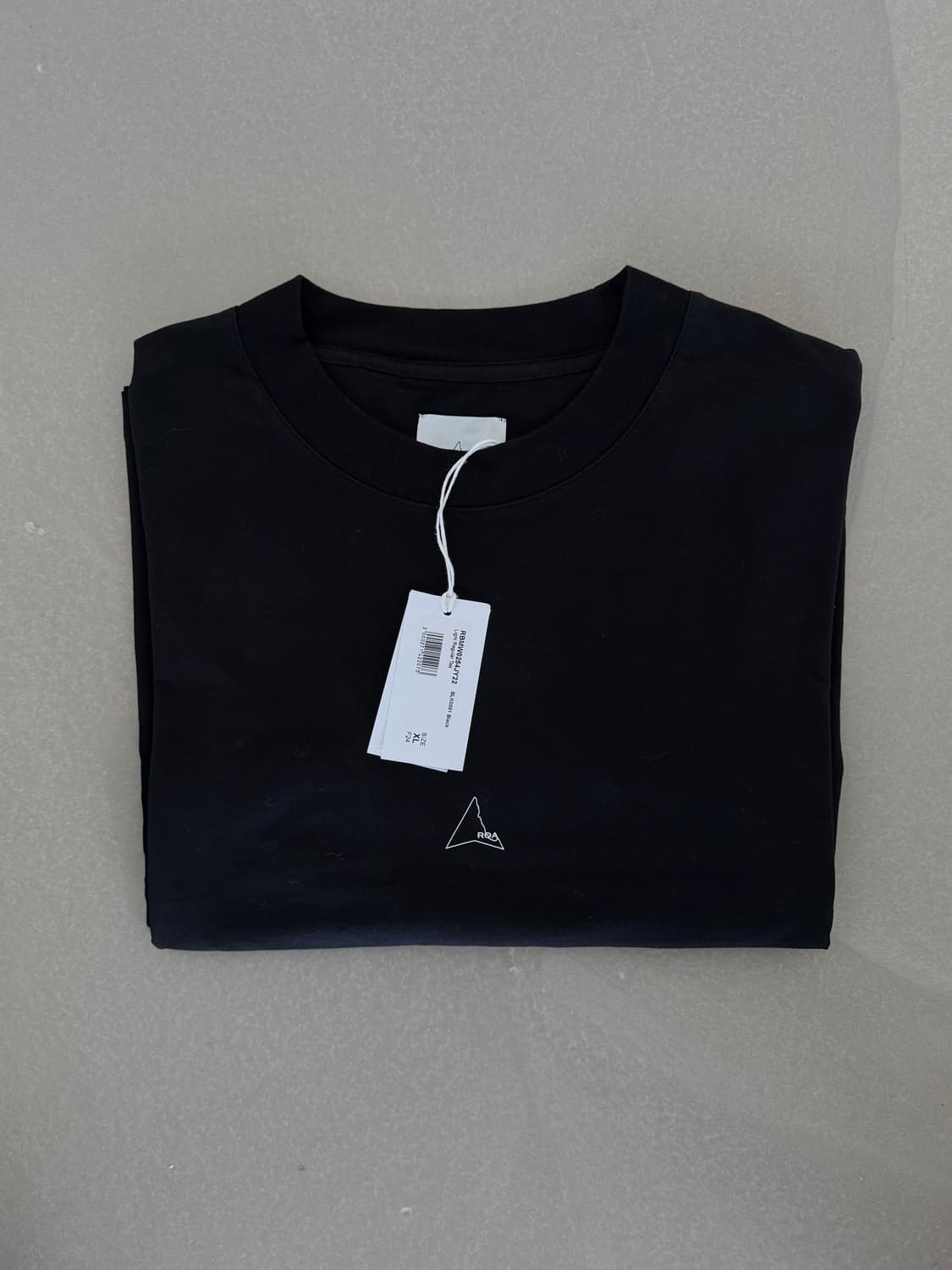 ROA 25 Logo T Shirt 로고 디테일 반팔 티셔츠 (XL) 상품이미지1