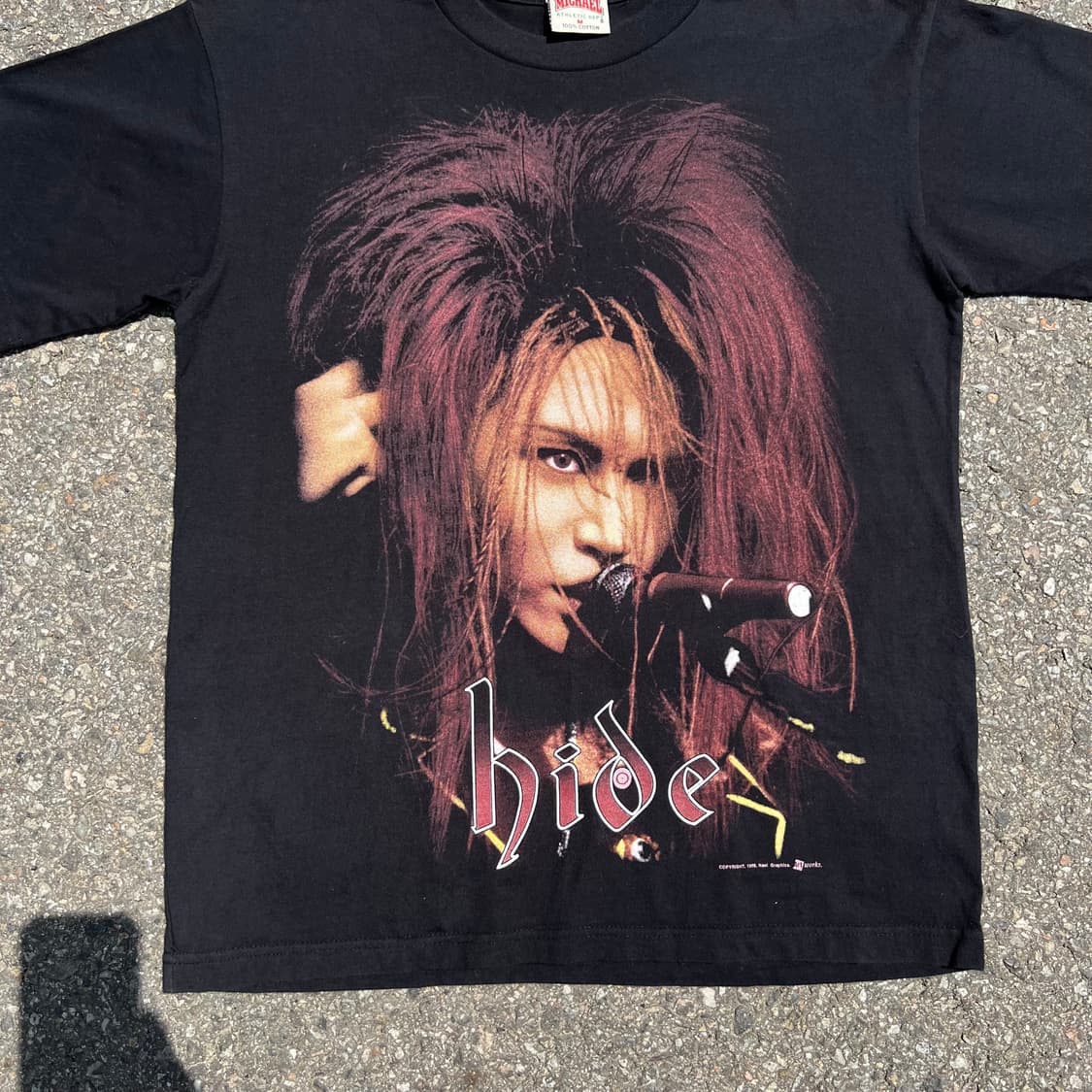 90‘s X-Japan Hide Bootleg T-Shirt 상품이미지4