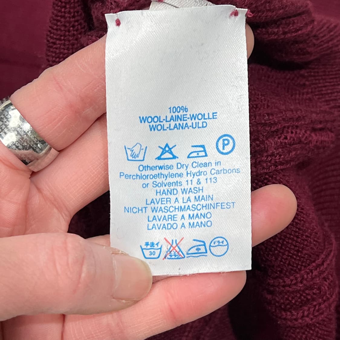 버버리 자수로고 니트 s09011 상품이미지6