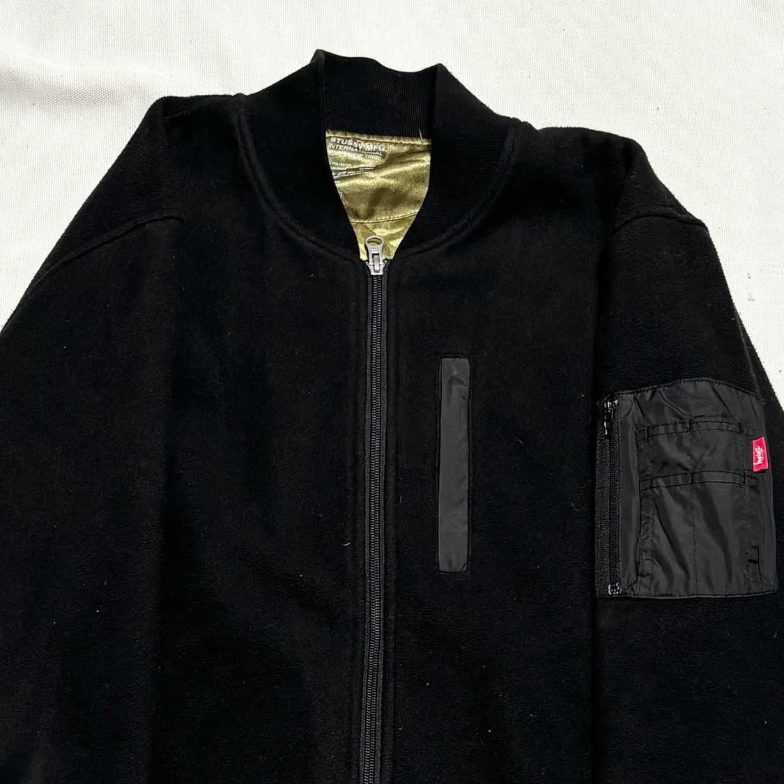 S 스투시 유틸리티 항공점퍼 플리스 상품이미지1