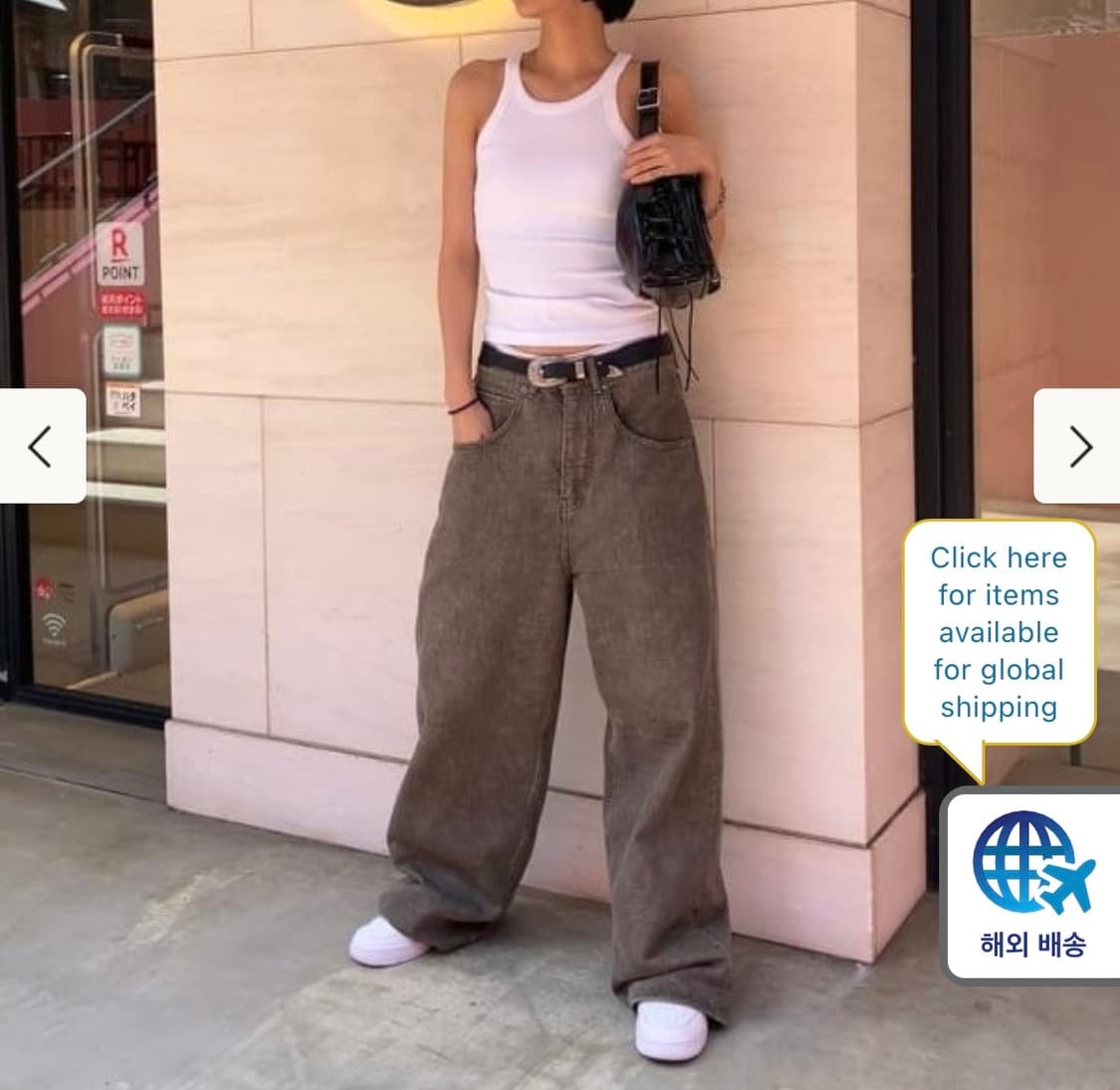 빔즈 퓨처 아카이브 배기슬럽 데님 팬츠 xl 상품이미지2
