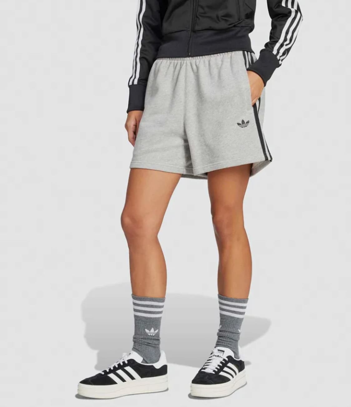 Adidas 아디다스 3-스트라이프 프렌치 테리 숏팬츠 상품이미지2
