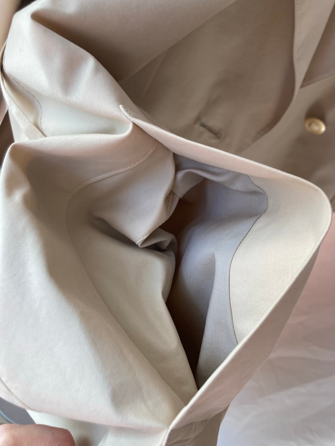 정품) 버버리 클래식 여성 트렌치 코트 베이지 상품이미지6