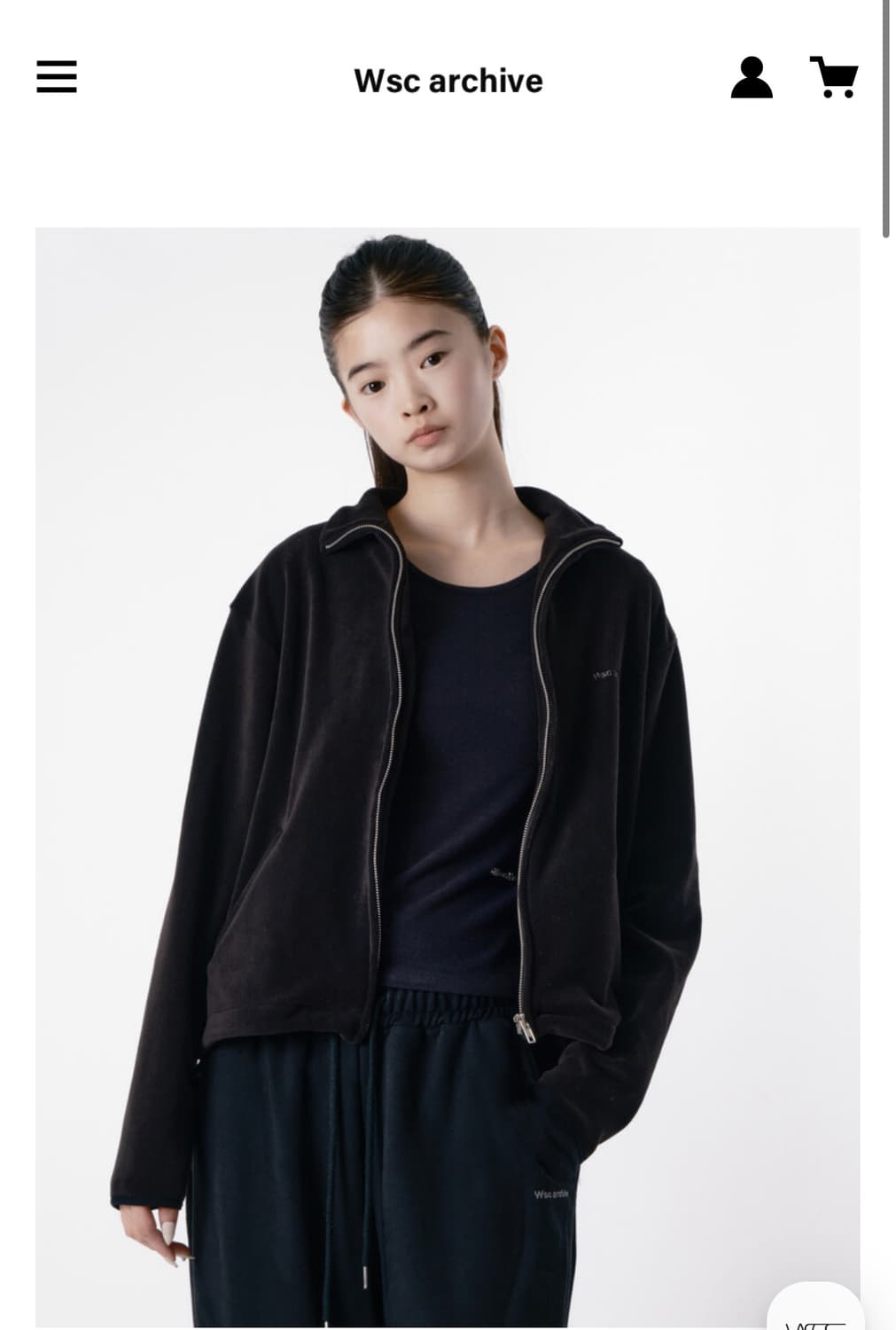 Snow fleece zip-up 001 상품이미지1