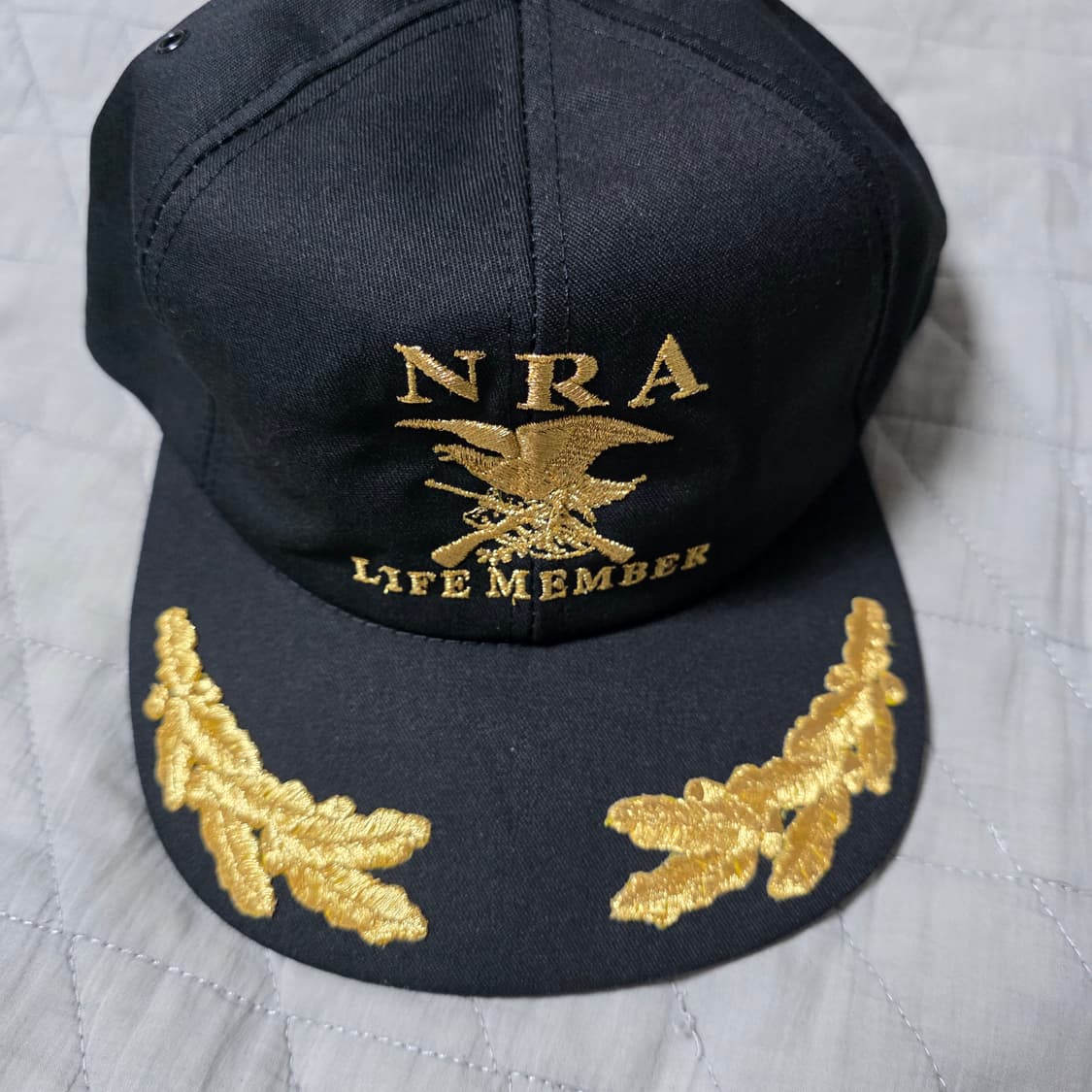 [OS] 빈티지 NRA 라이프 맴버 6패널 볼캡 블랙 상품이미지3