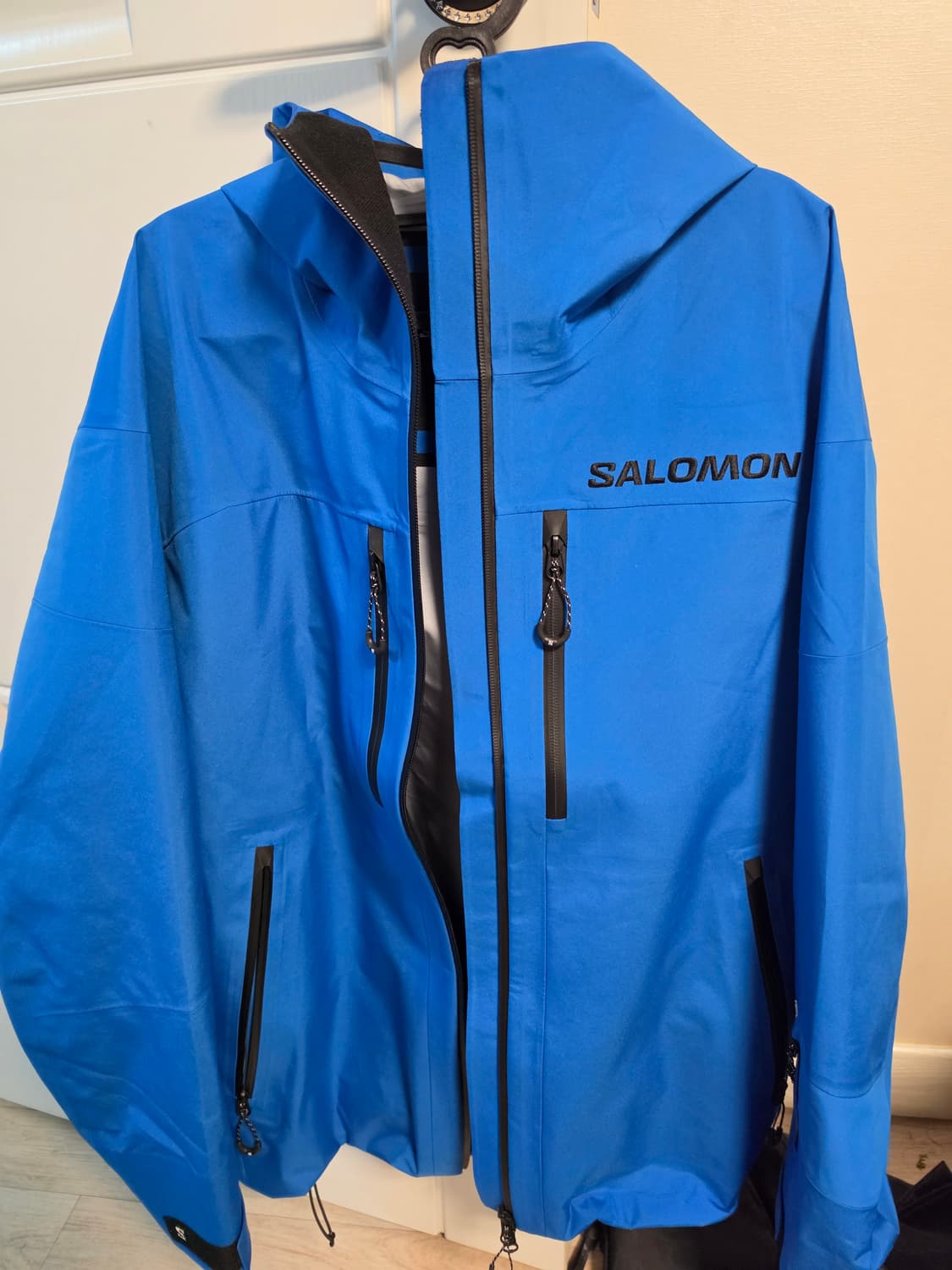 [민트급]살로몬 고어텍스 GTX 쉘 자켓 블루 상품이미지1