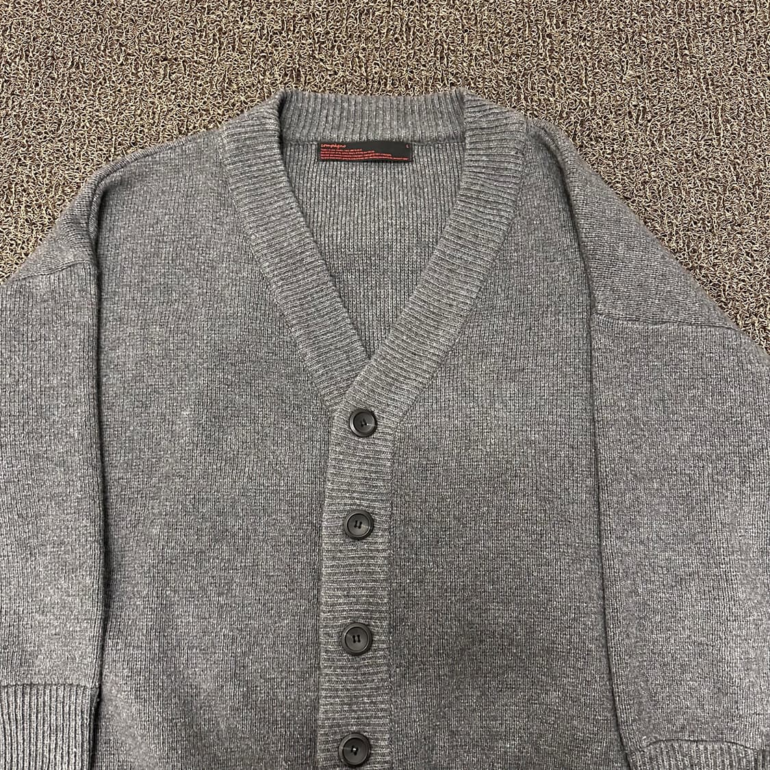CPGN 꼼파뇨 니트 가디건 그레이 상품이미지2