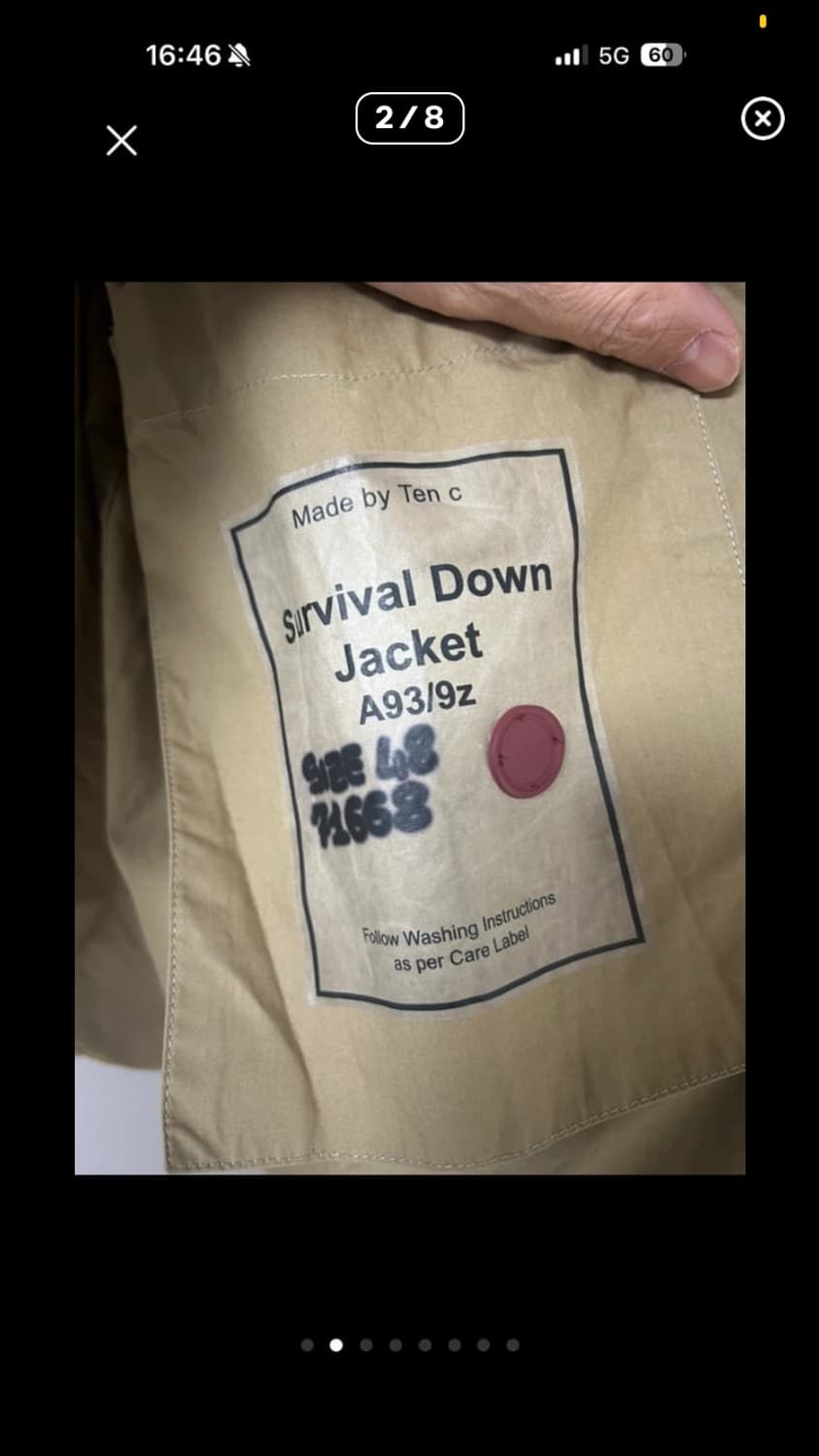 Ten c Survival 다운 자켓 48 상품이미지2