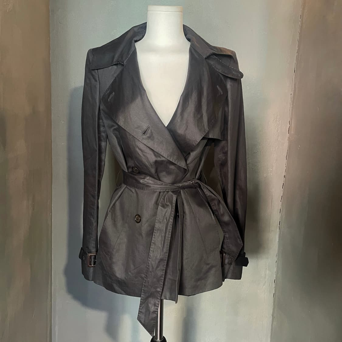 06ss 알렉산더 맥퀸 트렌치 코트 상품이미지3