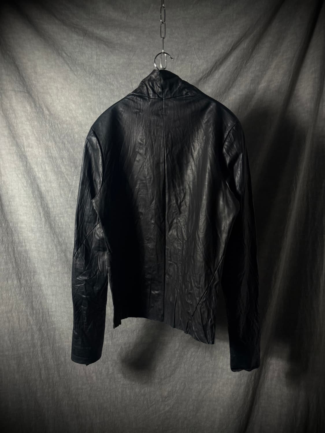 m.a+ Lamb Leather Wrinkle Shirt Jacket 상품이미지10