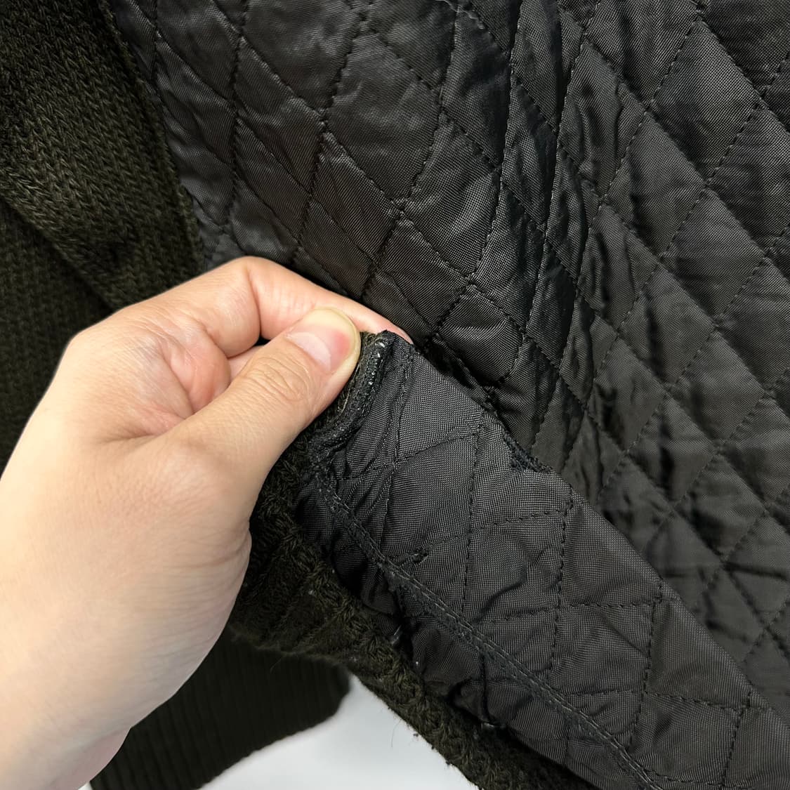 꼼데가르송 아카이브 퀼팅 디자인 니트 상품이미지9