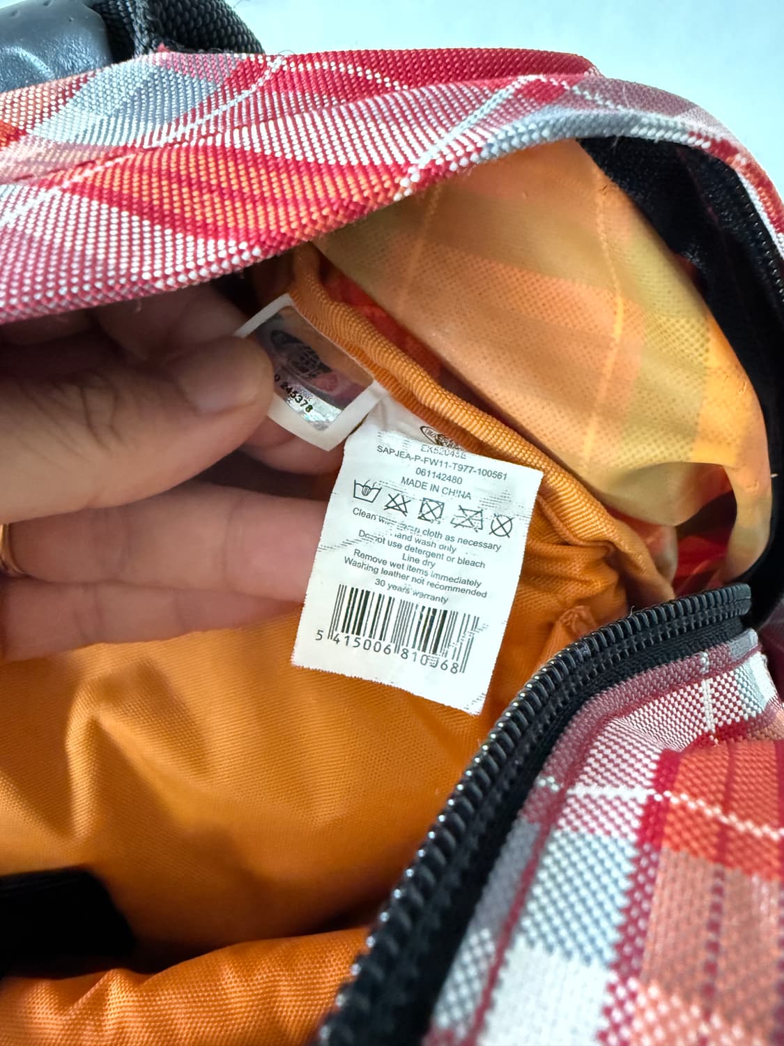 이스트팩(EASTPAK) 체크 백팩 상품이미지10