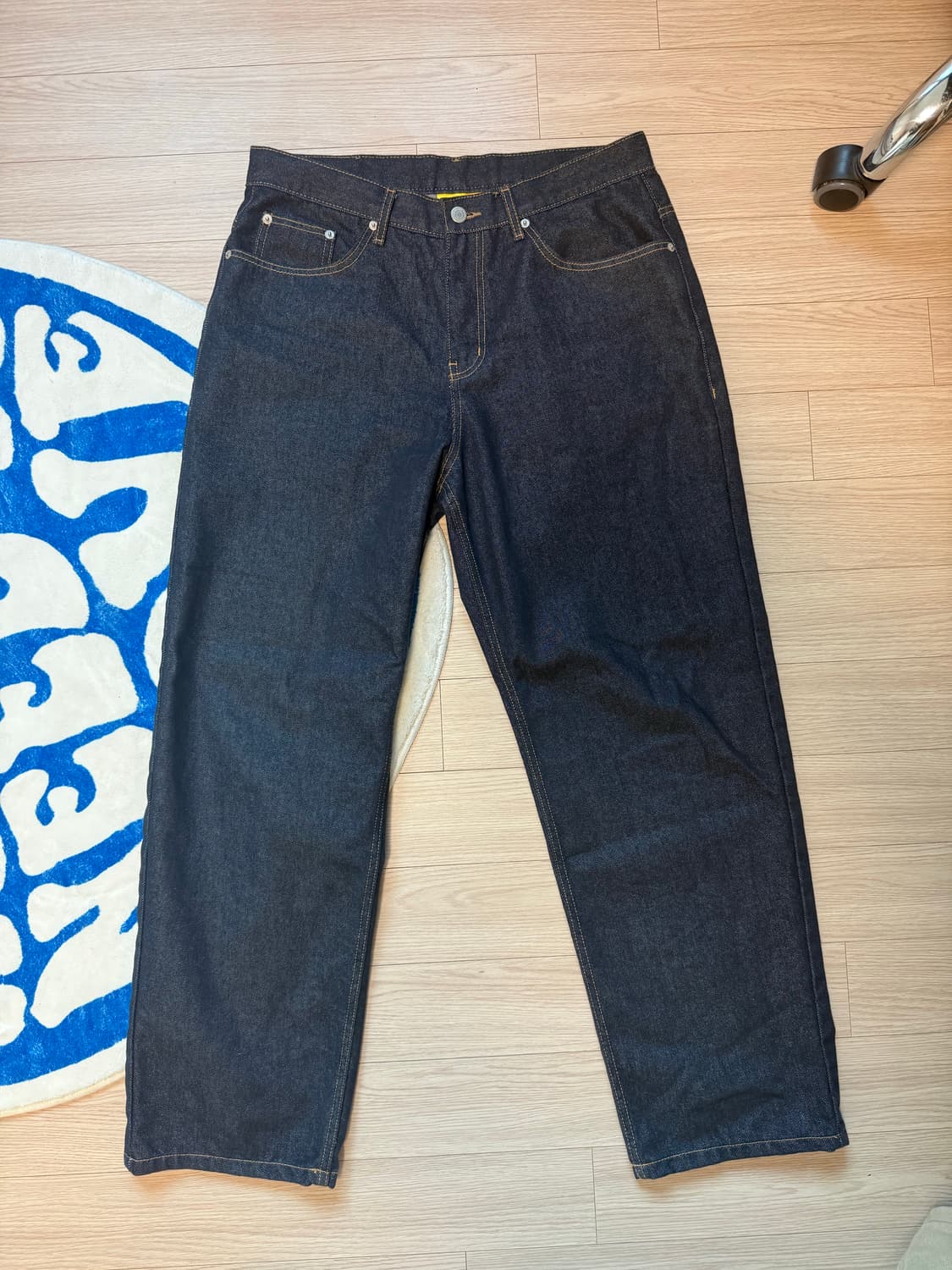 위캔더스 CHAIN STITCH 데님팬츠 판매합니다 상품이미지3