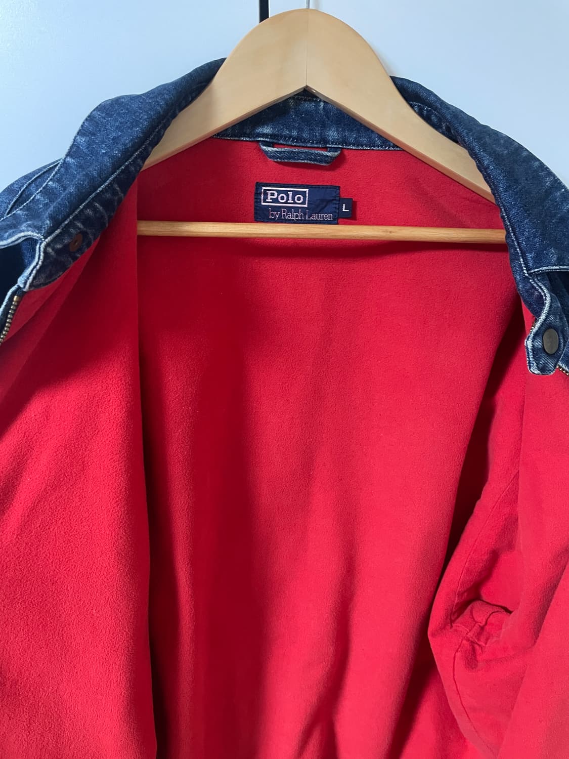 80s polo ralph lauren 데님 스윙탑 자켓 상품이미지4