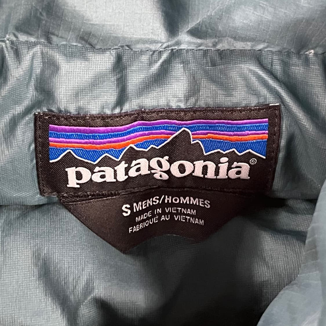 [정품/S] 파타고니아 다운 패딩 조끼 블루 b10 상품이미지4