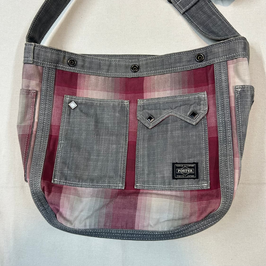 요시다 포터 70주년 한정판 리버서블 양면 크로스백 가방 상품이미지2