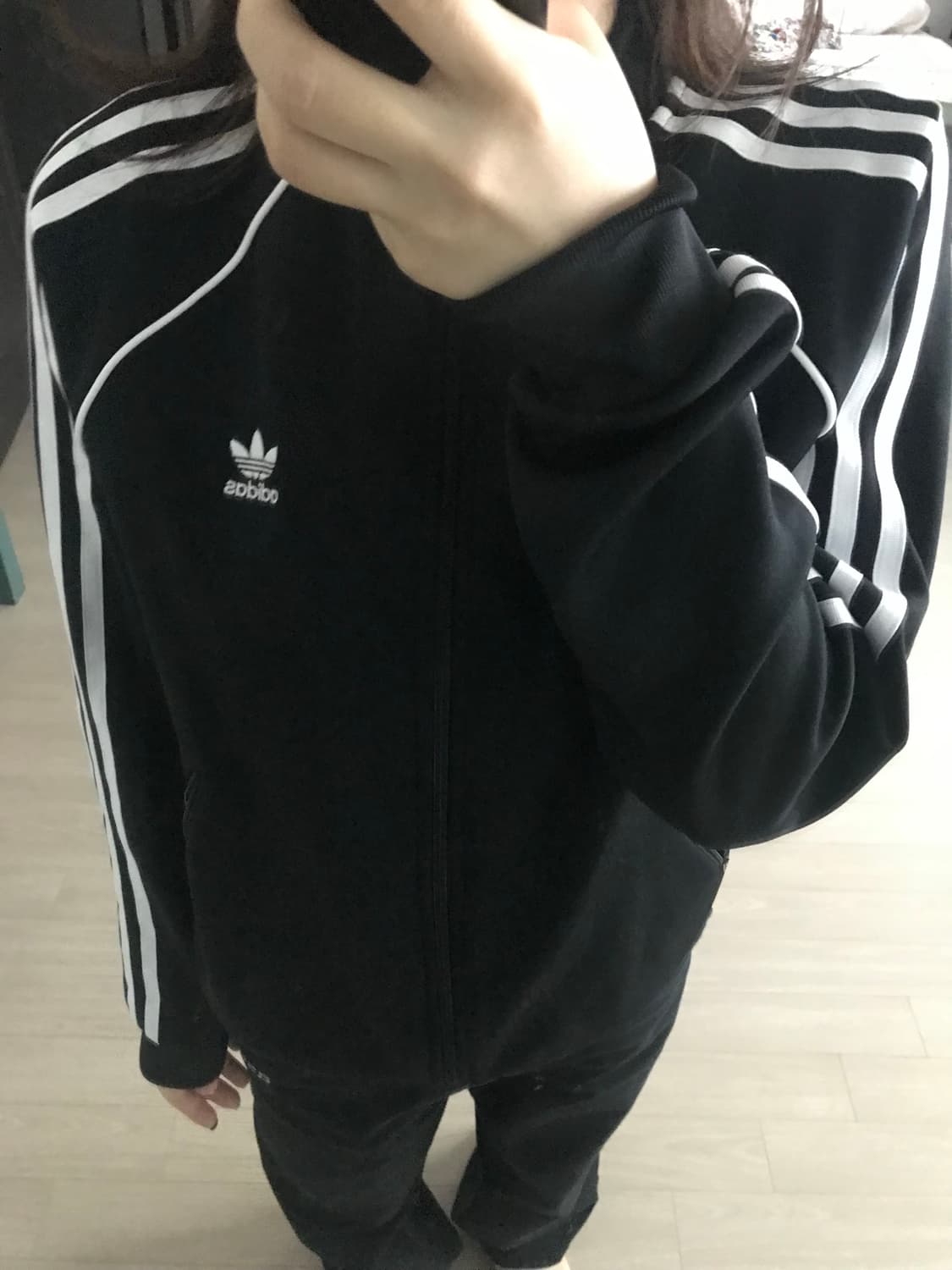 아디다스 검흰 져지 상품이미지2