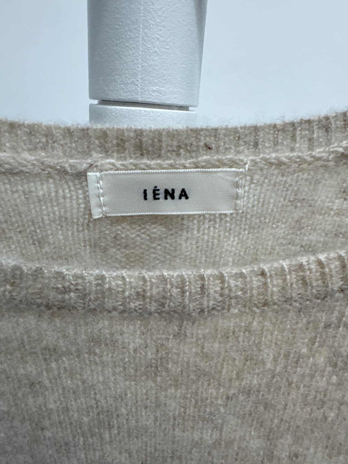 IENA 오트밀 라운드 니트 상품이미지3