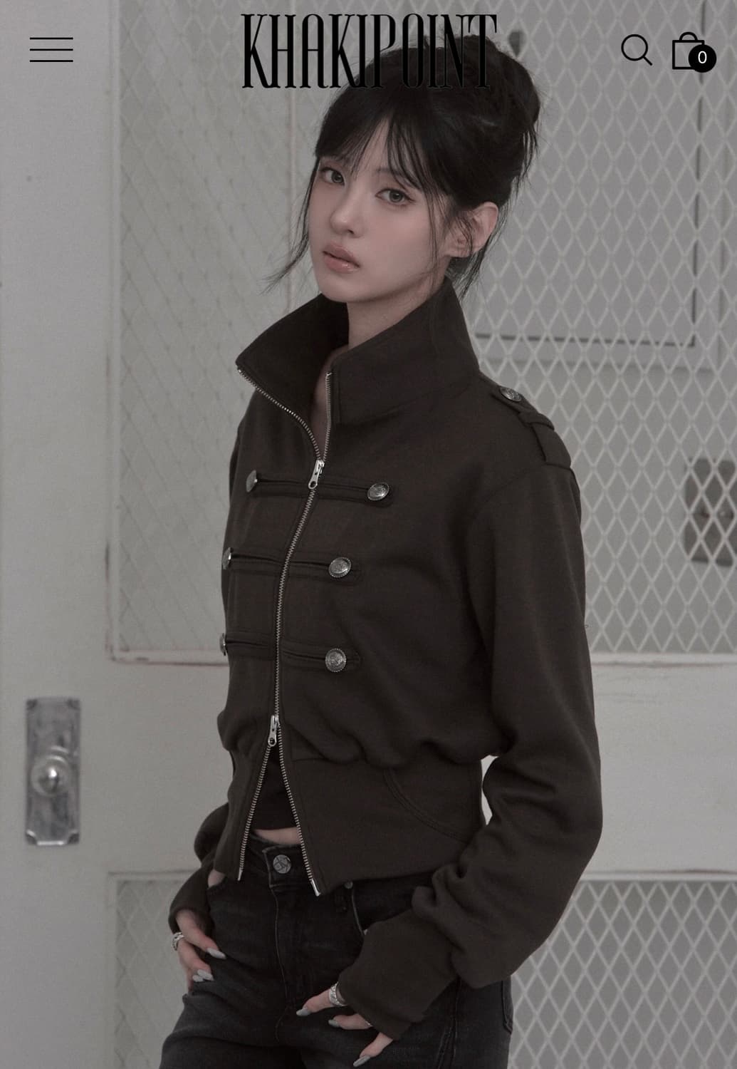 카키포인트 Khakipoint Napoleon Jersey (brown) 상품이미지2