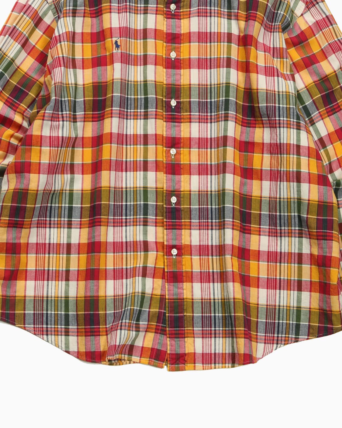 POLO x BEAMS MADRAS CHECK BIG SHIRT 상품이미지5