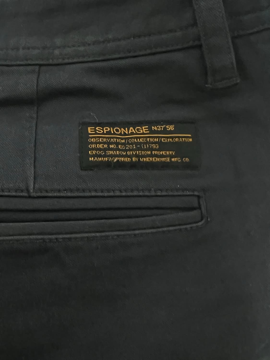 에스피오나지 코튼팬츠 상품이미지3