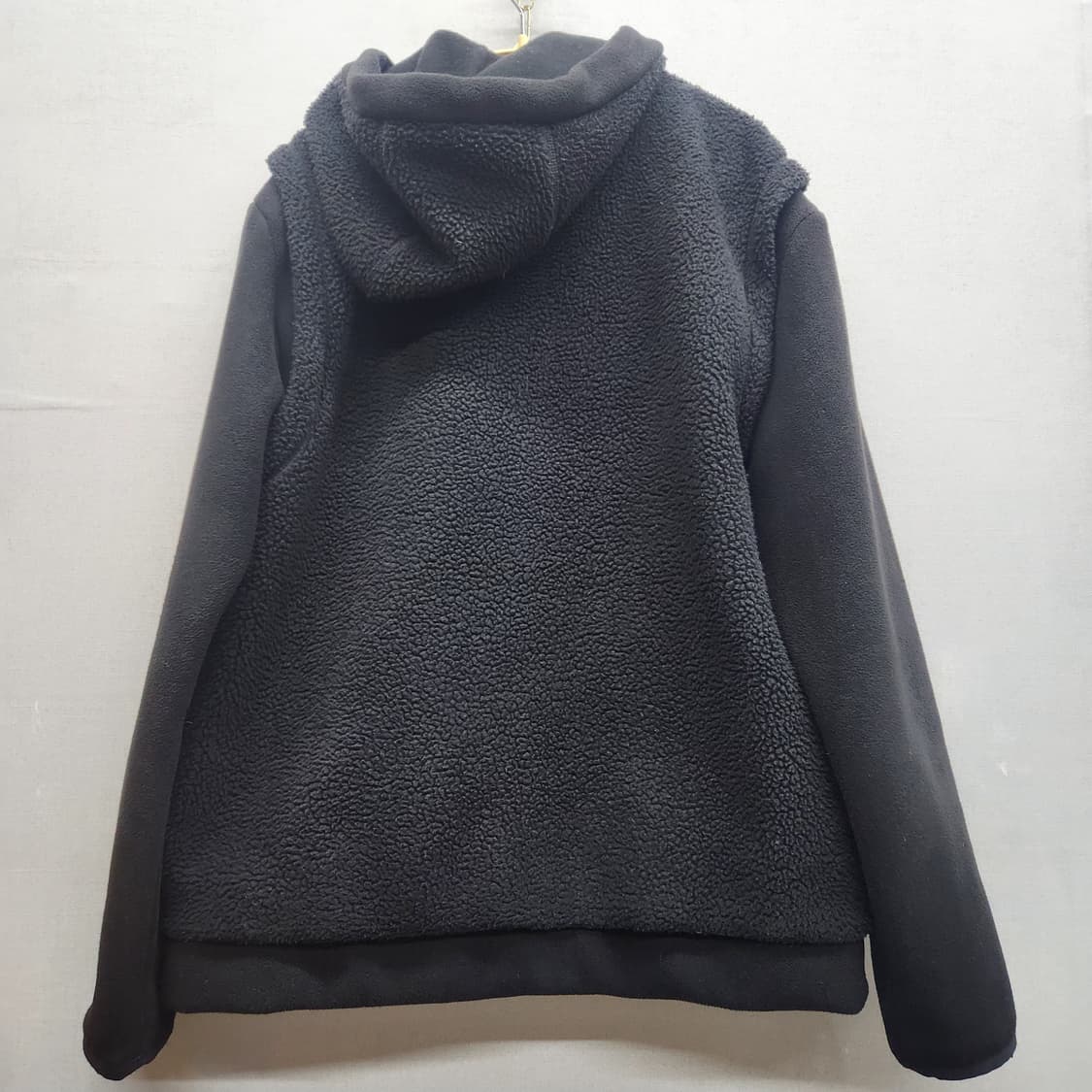 빈폴 하이브리드(후리스) 체스트포켓 로고 풀 후드집업 M(L) 상품이미지3