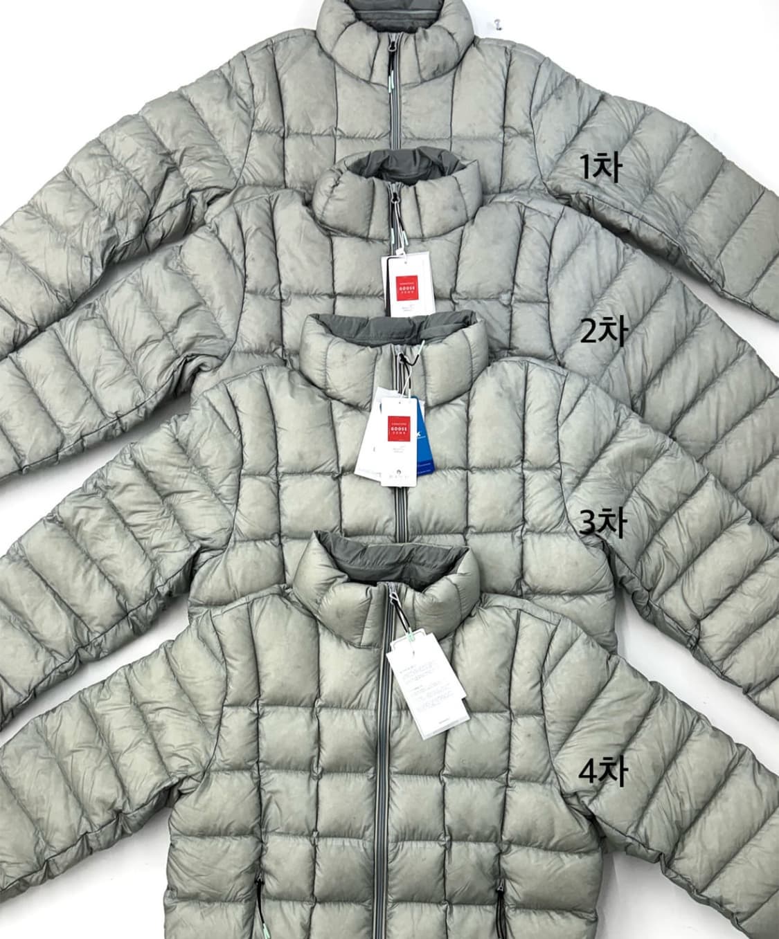 999휴머니티 그레이 패딩  상품이미지2