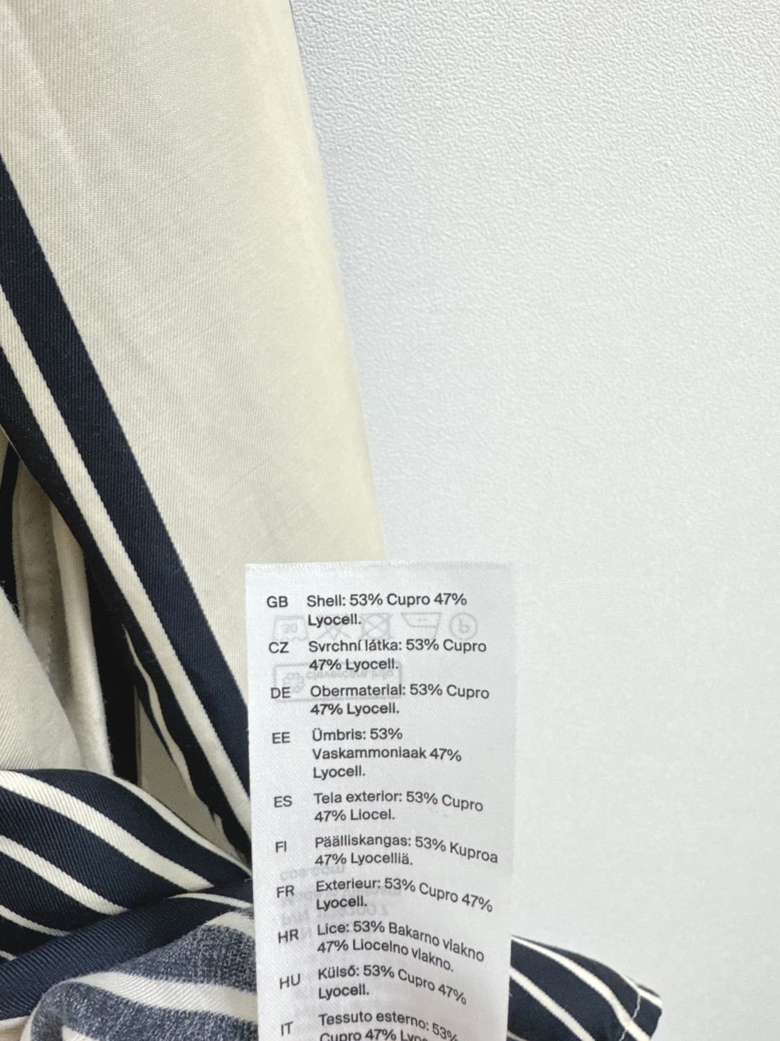 코스 스트라이프 리오셀 셔츠 상품이미지5