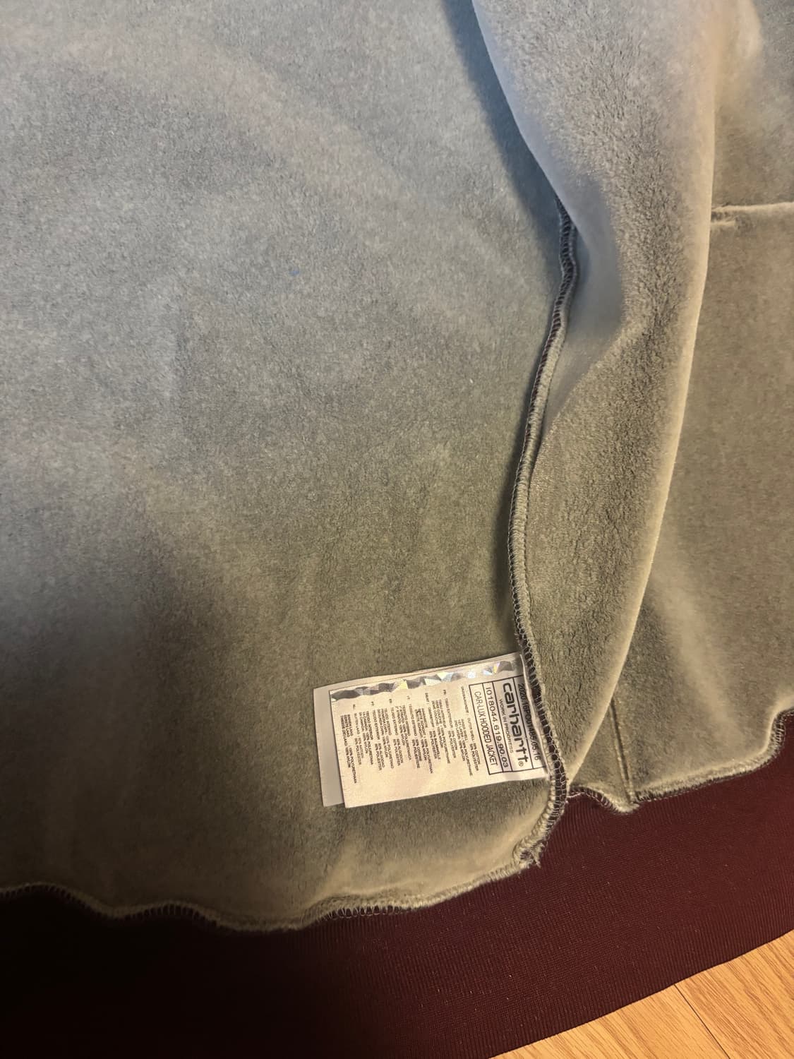 칼하트 버건디 집업 상품이미지8