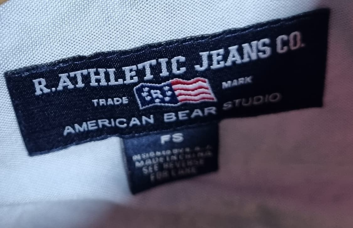 S ) 알어센틱진스코 베어 체크셔츠 상품이미지4