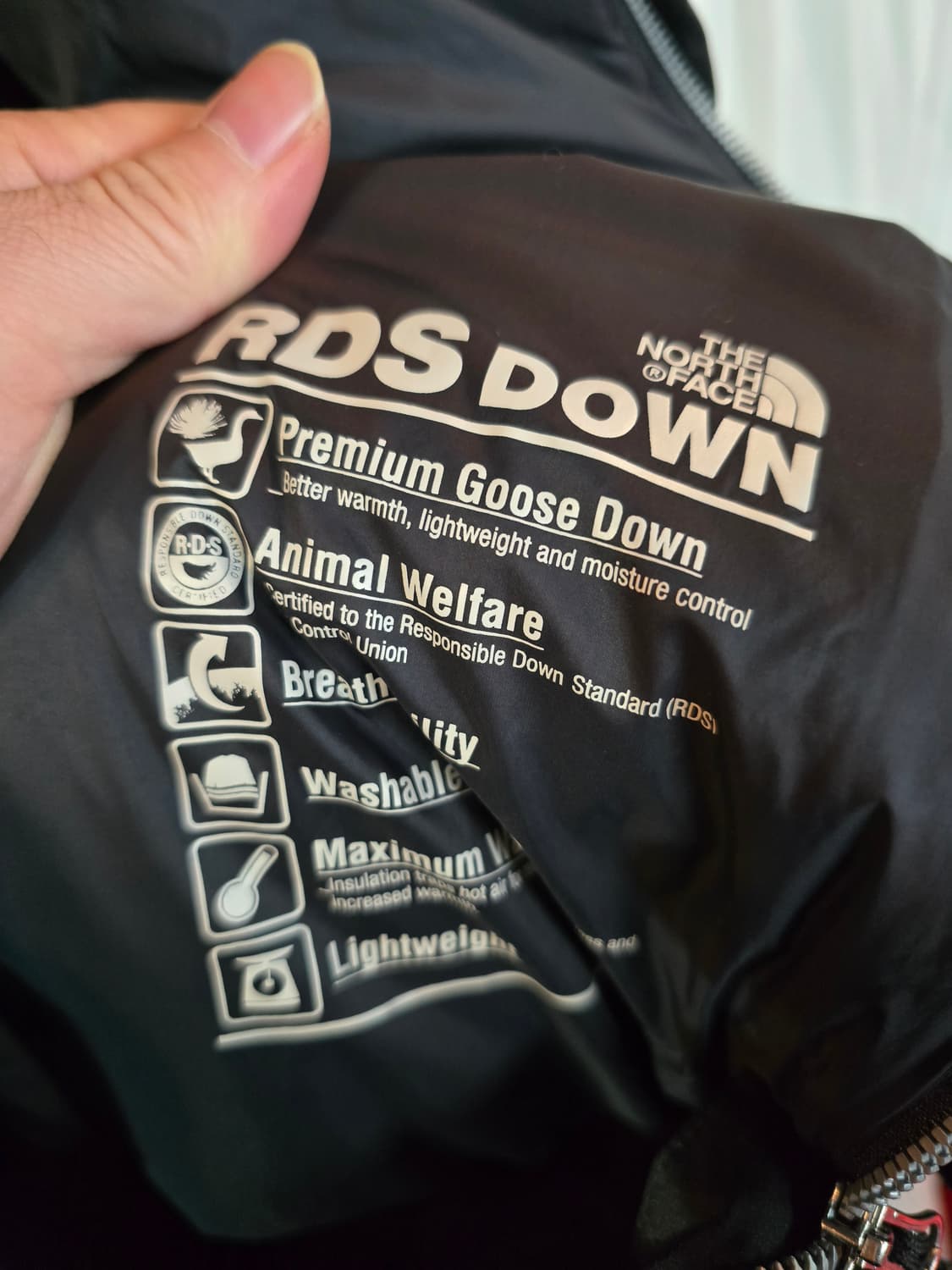 노스페이스 거위털 롱패딩  상품이미지4