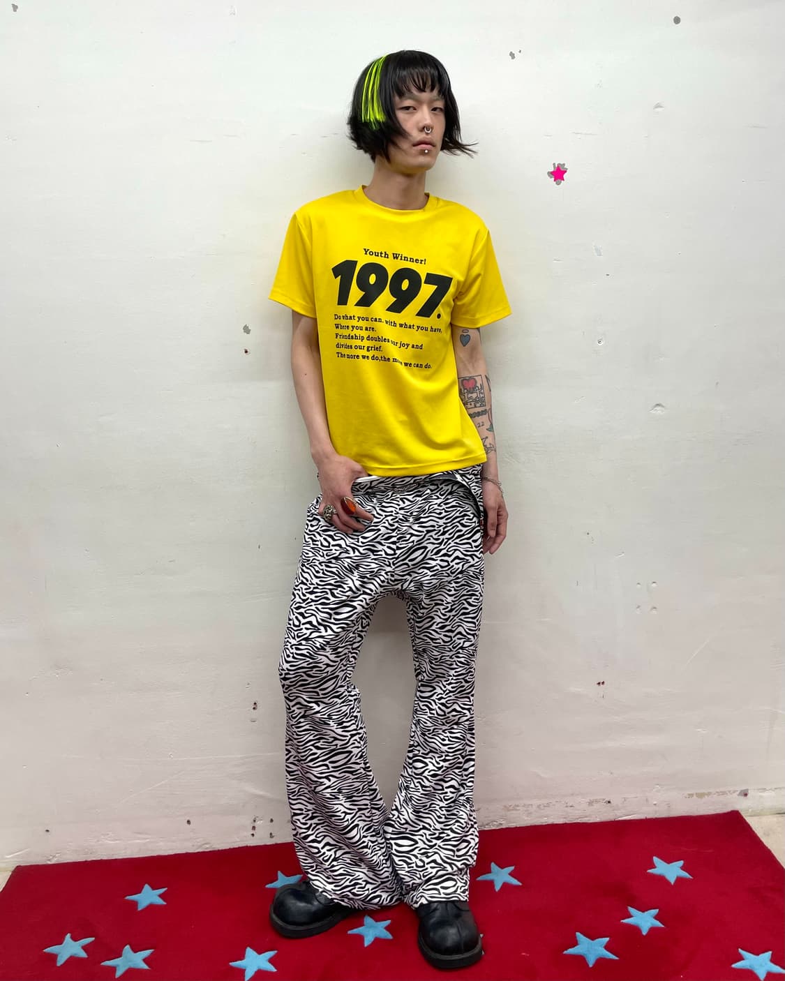 1977 Youth WINNER! Yellow T-shirt  상품이미지5