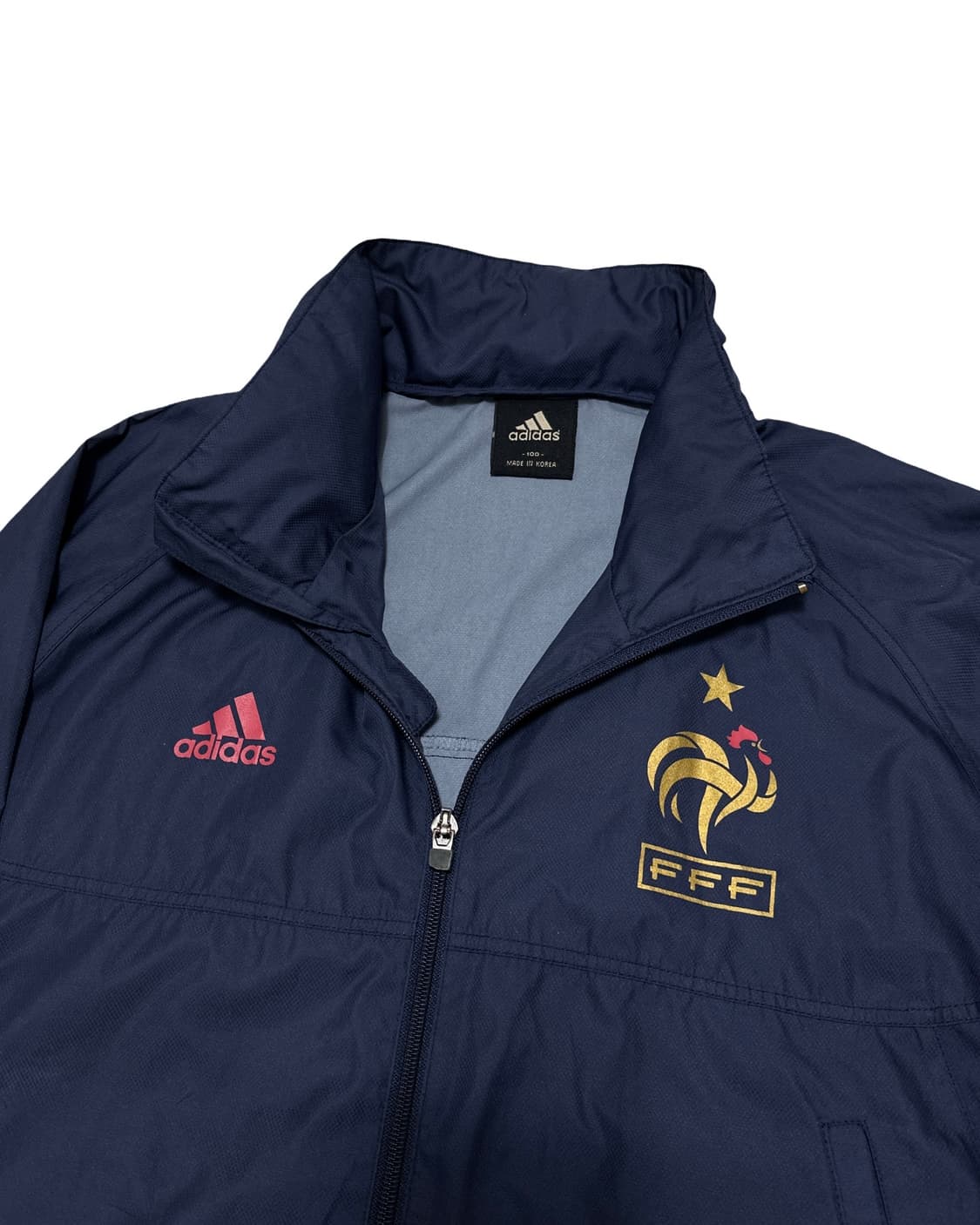 아디다스 프랑스 국대 네이비 바람막이 상품이미지3